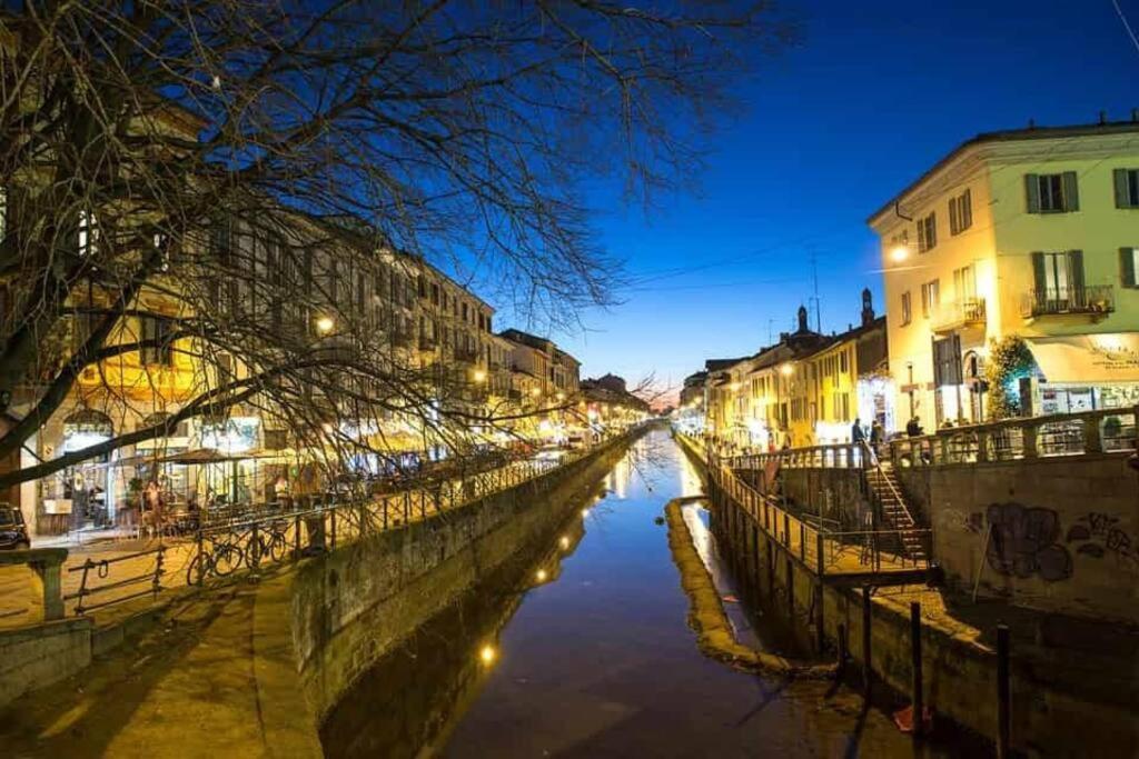 Daniela'S Spazioso Appartamento Ai Navigli Milánó Kültér fotó