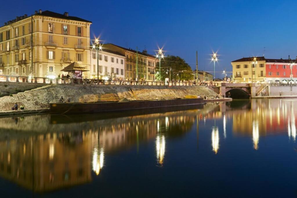 Daniela'S Spazioso Appartamento Ai Navigli Milánó Kültér fotó