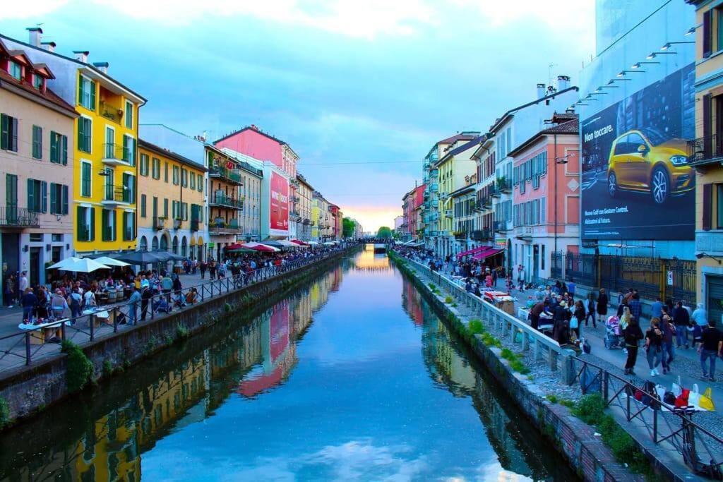 Daniela'S Spazioso Appartamento Ai Navigli Milánó Kültér fotó